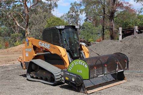 flip screan on skid steer|flipscreen s45.